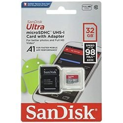 SanDisk Ultra 32GB micro SDHC UHS-I sd Card with Adapter