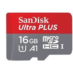 Sandisk Ultra 16GB Micro SDHC UHS-I SD Card with Adapter
